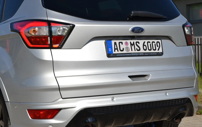 Ford Kuga cena 77900 przebieg: 218584, rok produkcji 2018 z Iława małe 742